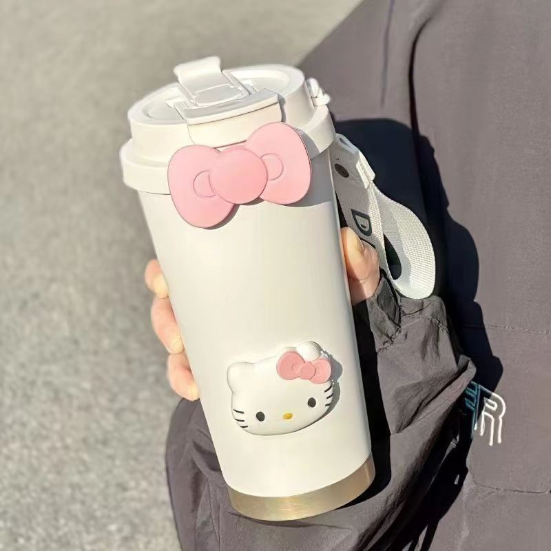 Ly nước Hello Kitty mẫu mới nhất 2024 inox 316 0328