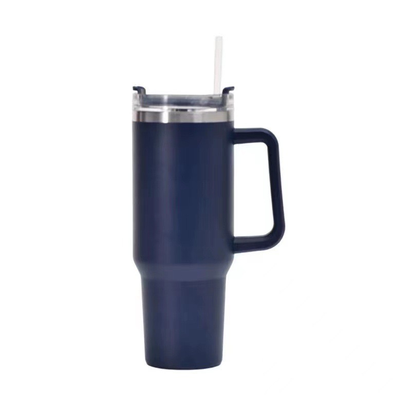 Ly giữ nhiệt 1200ml kèm ống hút màu sắc đa dạng - inox 304 CD009