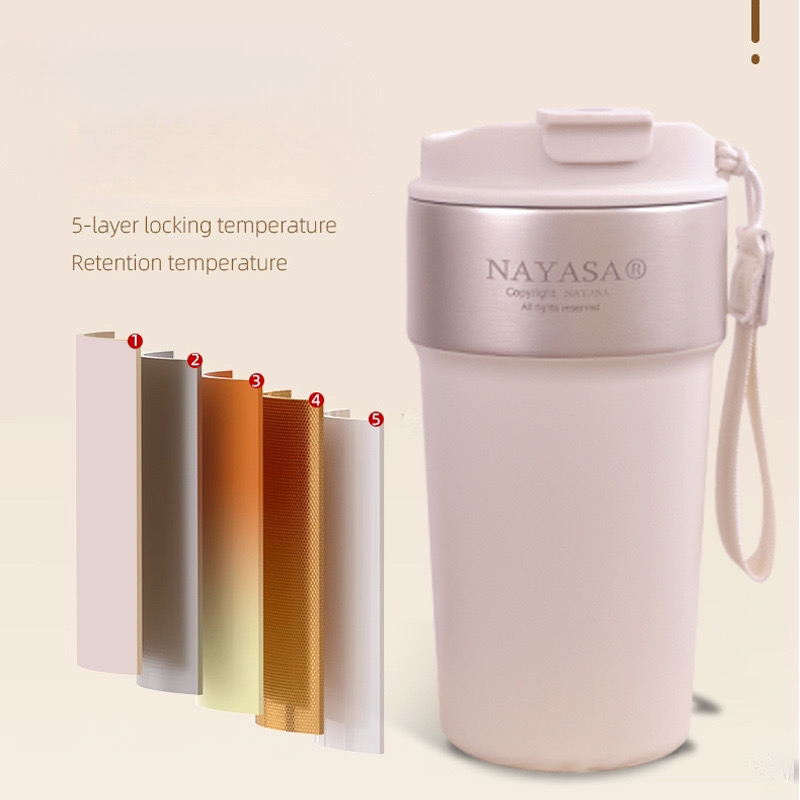 Cốc giữ nhiệt inox 316 gam màu basic SS0103