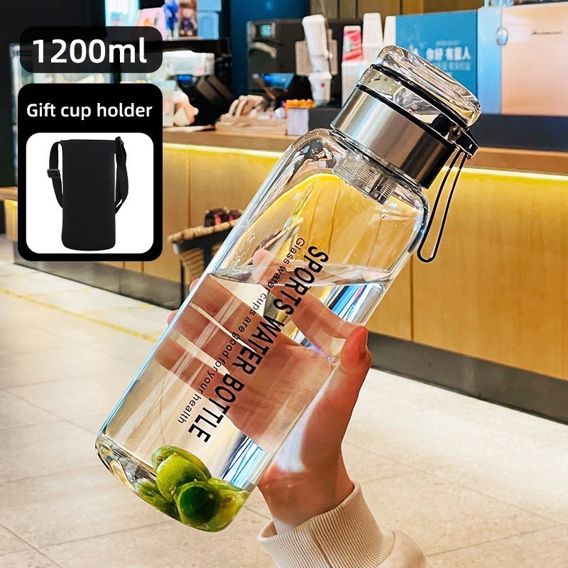 Bình thủy tinh đựng nước Nhật Bản TAKASHI 750, 1000, 1200, 1500, 2000ml tiện dụng, chịu  nhiệt tốt, có lọc chặn bã trà