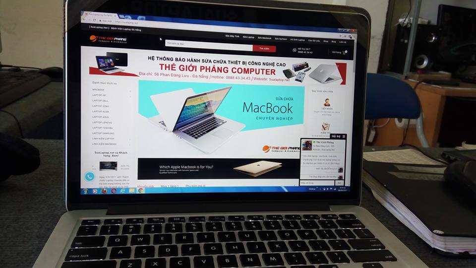 Khách Hàng Sửa Macbook - Chị Giang, 09352212xx