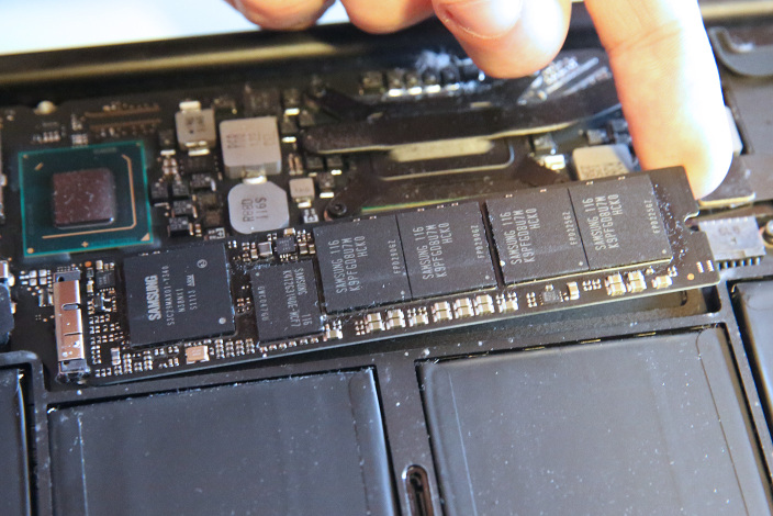 Nâng cấp dung lượng SSD Macbook Air