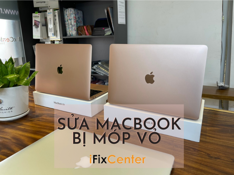 Sửa Macbook bị móp vỏ có được không?