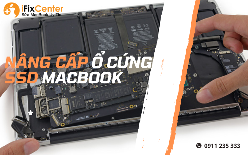 Nâng cấp ổ cứng SSD Macbook tại Đà Nẵng