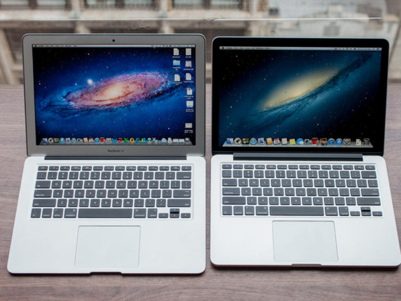 So sánh Mac Air và Mac Pro nên chọn cái nào?