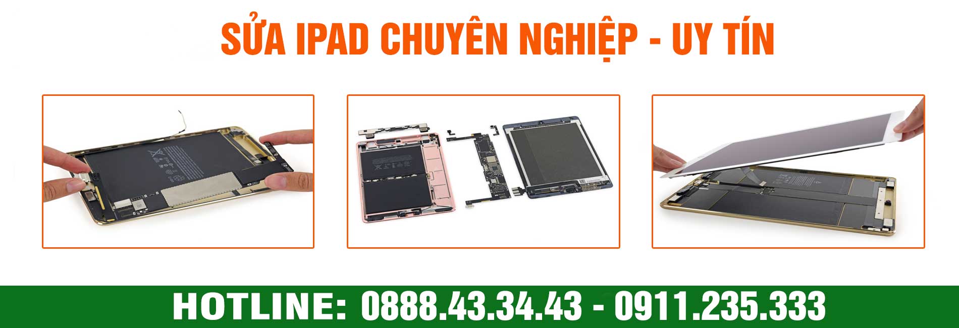 Thay màn hình cảm ứng iPad tại Đà Nẵng