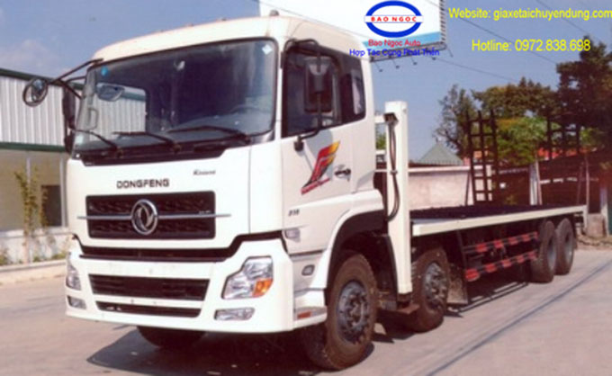 xe nâng đầu chở máy công trình Dongfeng