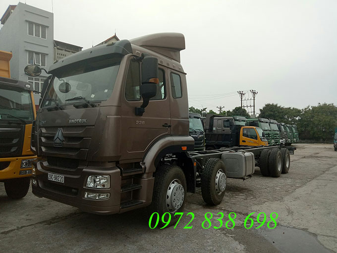 xe nâng đầu chở máy công trình tmt 4 chân