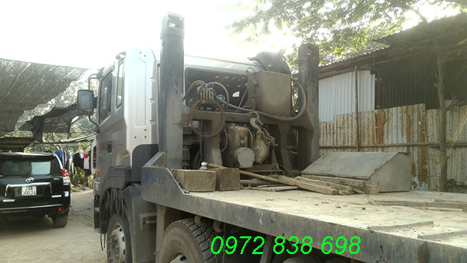 xe nâng đầu chở máy cũ