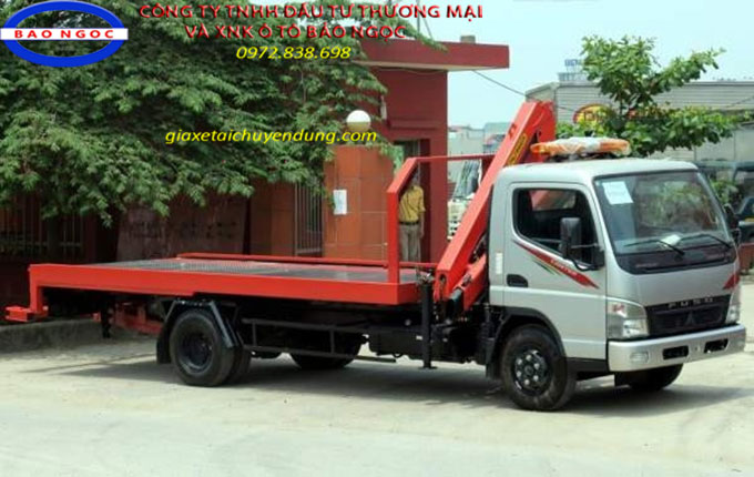Xe Tải Cẩu Tự Hành Hino XZU730 Gắn cẩu Unic 3 tấn 4 đốt