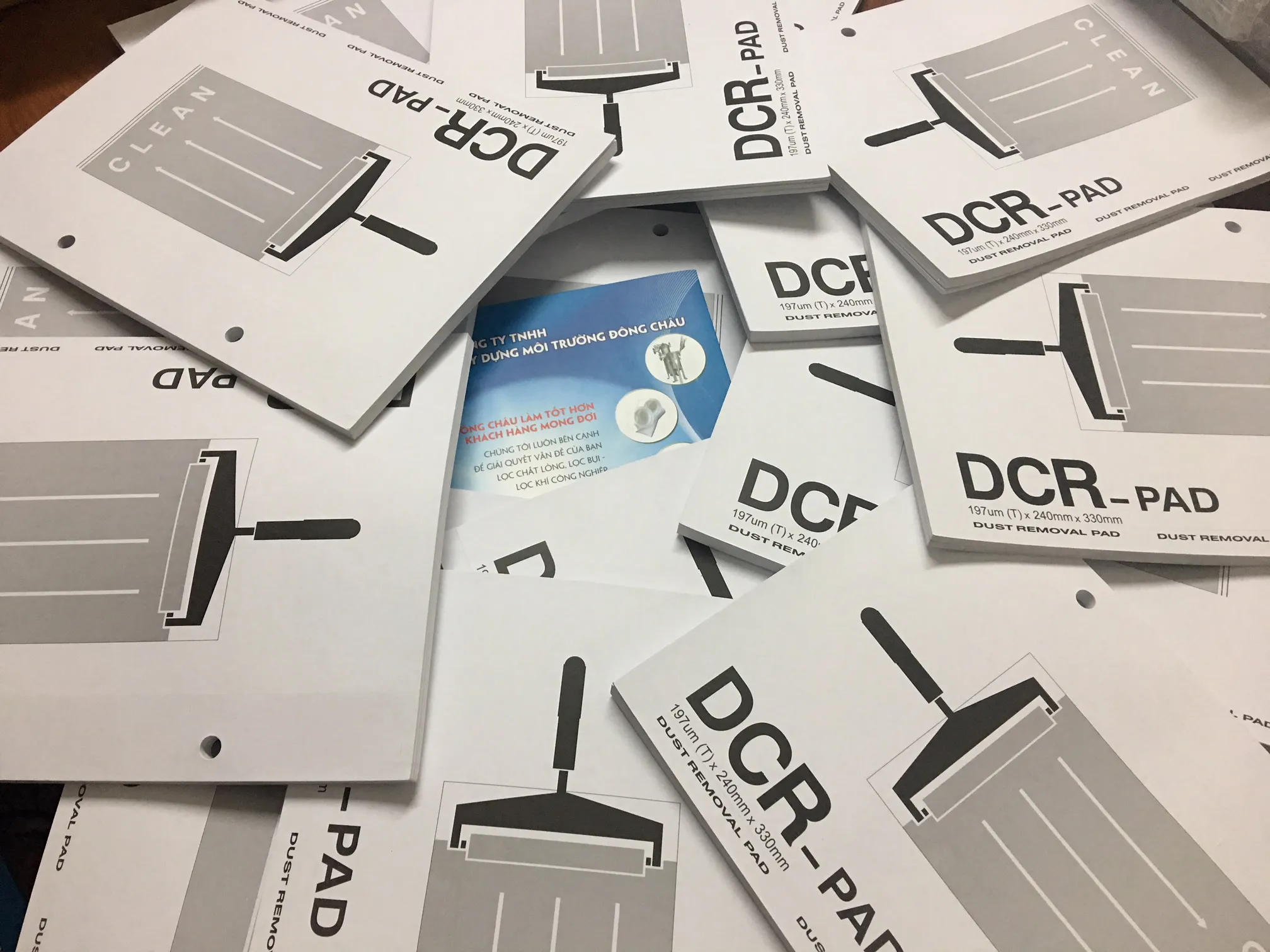 Giấy dính bụi phòng sạch DCR-Pad A4