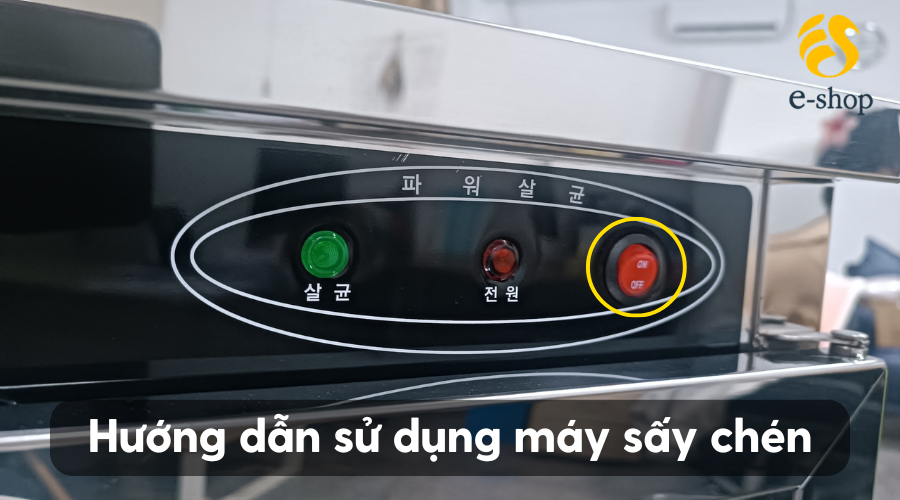 huong dan su dung may say chen de ban han quoc