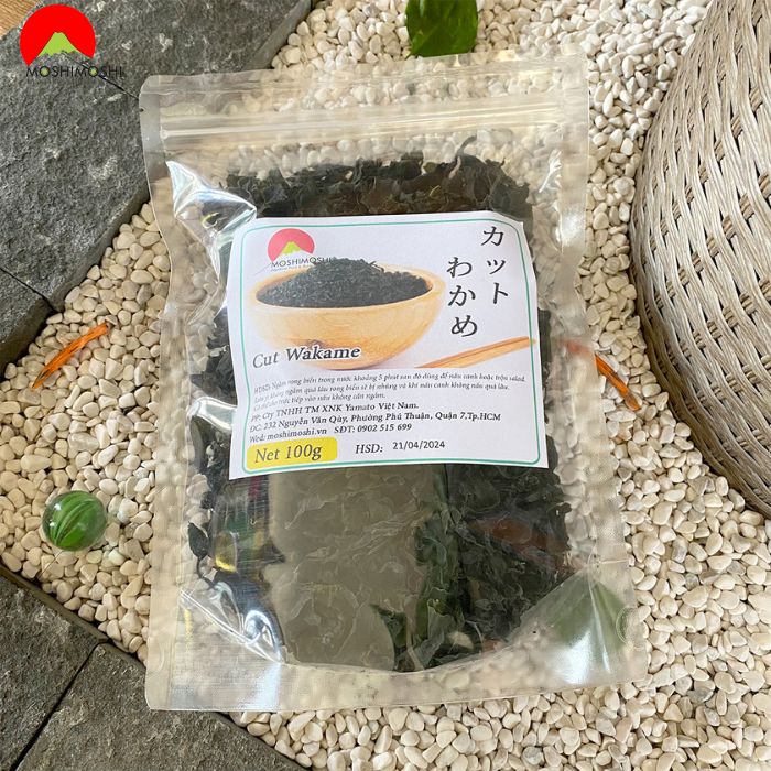 Rong biển Cut Wakame 100g Nhật Bản