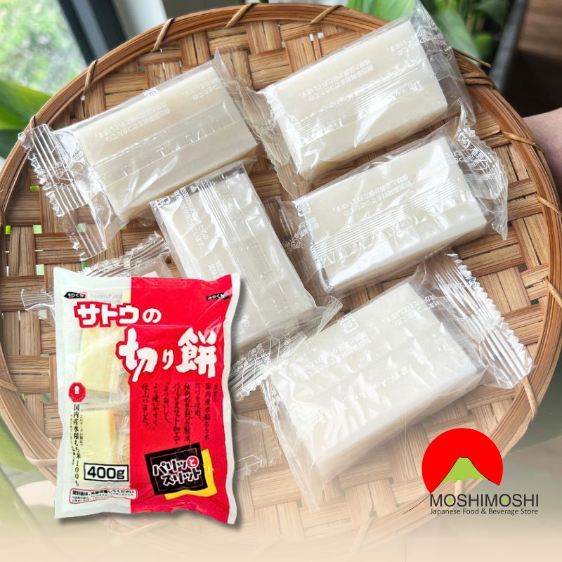 Giới thiệu bánh Mochi vuông Sato