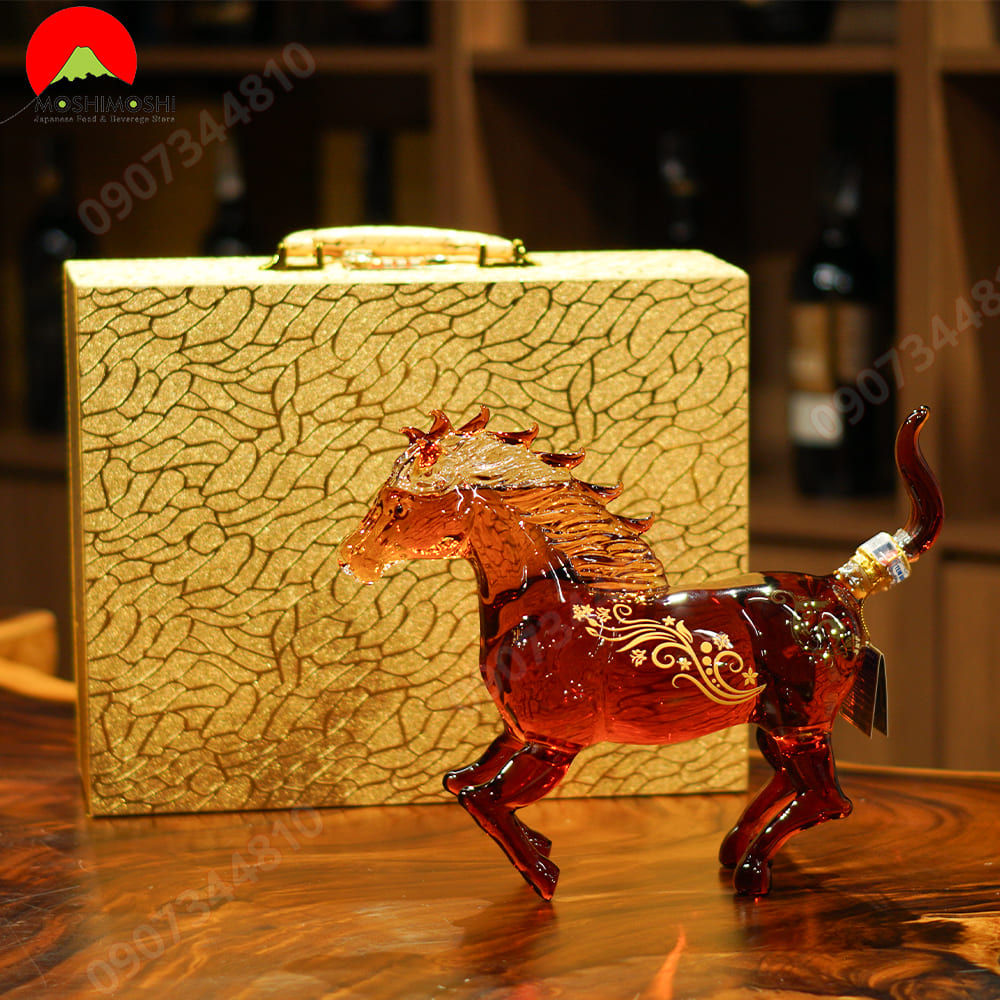 Rượu Ngựa Aura Brandy XO 1000ml làm quà tặng