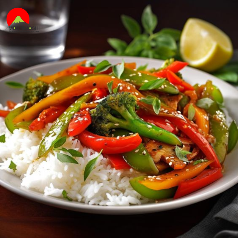 Món xào với Dầu Hào Ajinomoto 