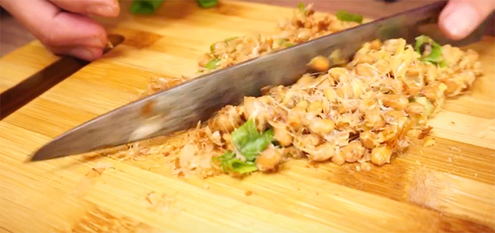 băm nát natto