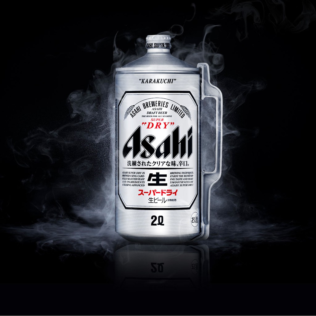 Bia Asahi Super Dry 2L - Bia Nhật Bản.