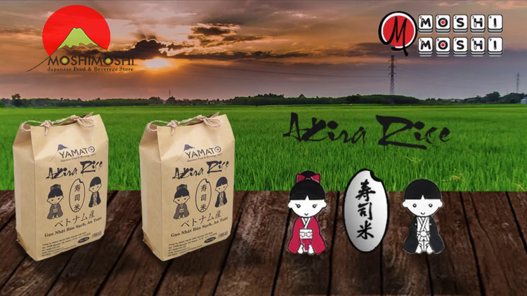 Gạo Nhật Akira rice tại Yamato