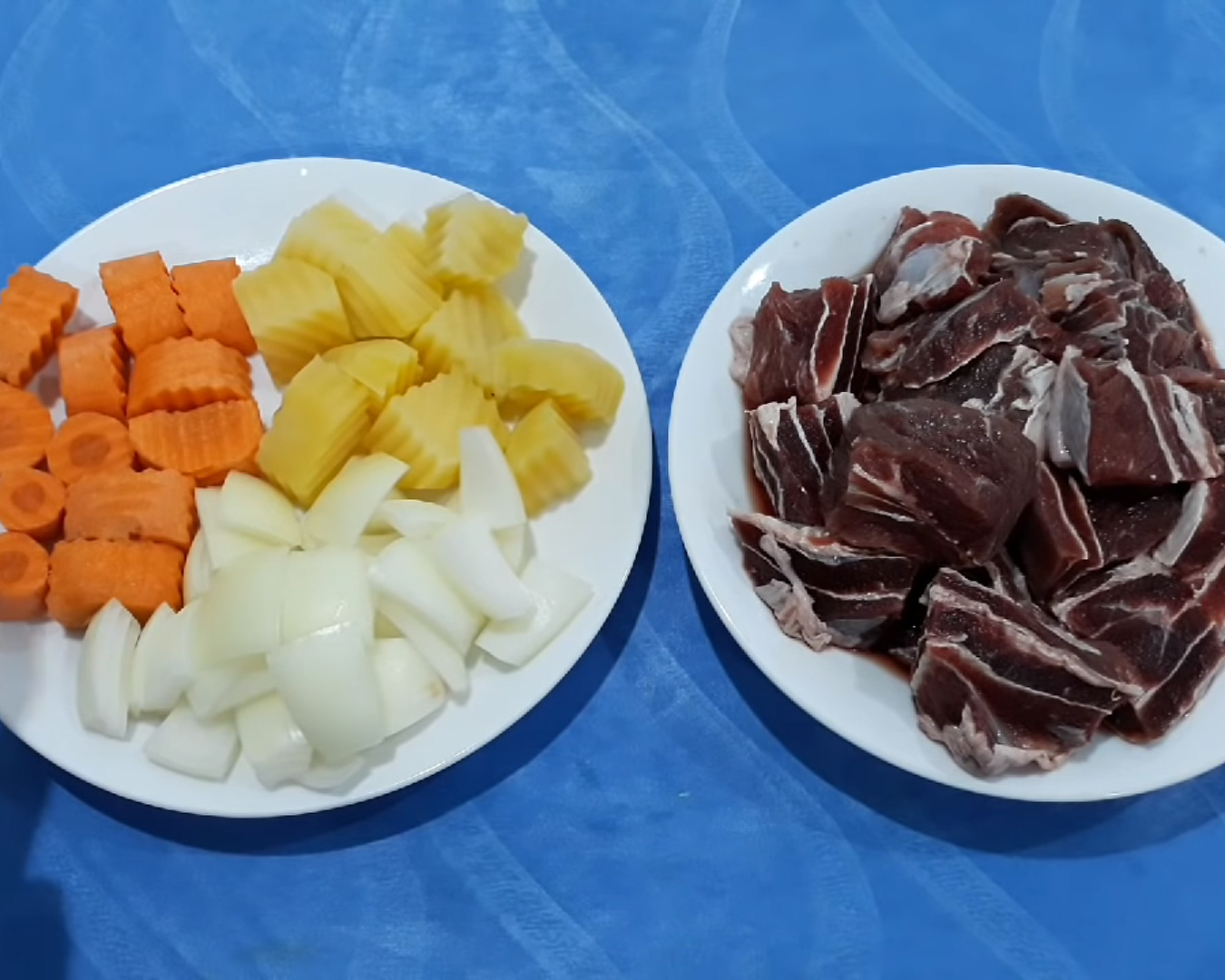 chế biến bắp bò hầm tiêu xanh