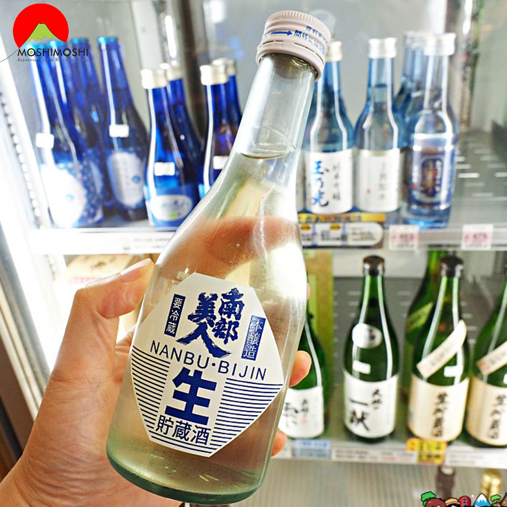 Rượu Sake Nanbu Bijin Honjozo Namachozo 300ml 