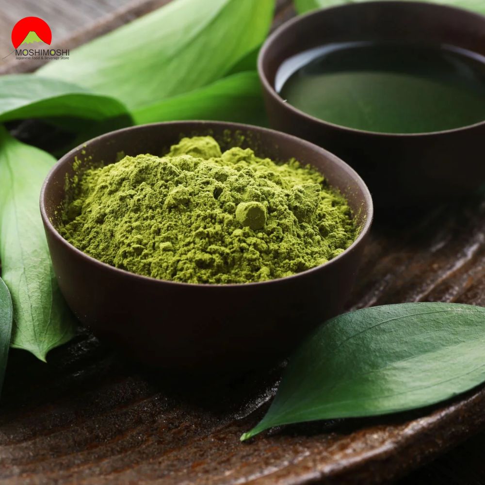 Bột trà xanh Nhật Bản Funmatsu Ryokucha