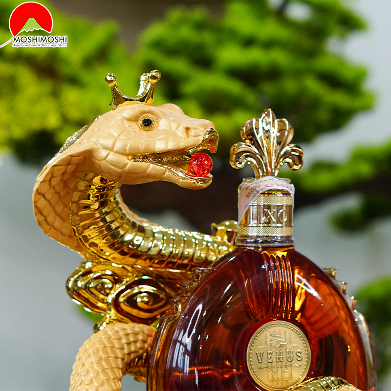 Kệ Rượu Rắn Vàng Brandy XO tặng tết 2025