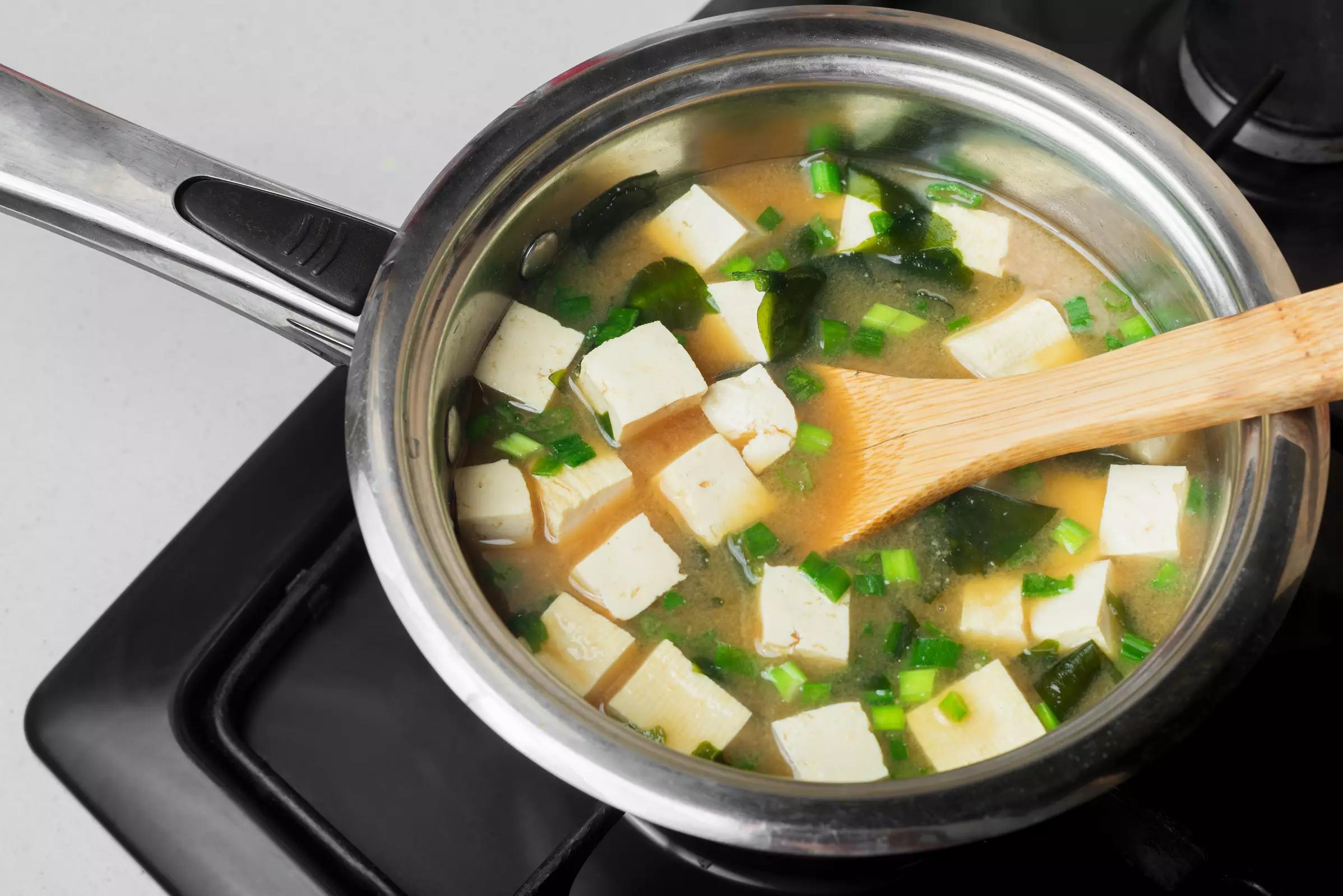 Cách nấu súp Miso Nhật Bản
