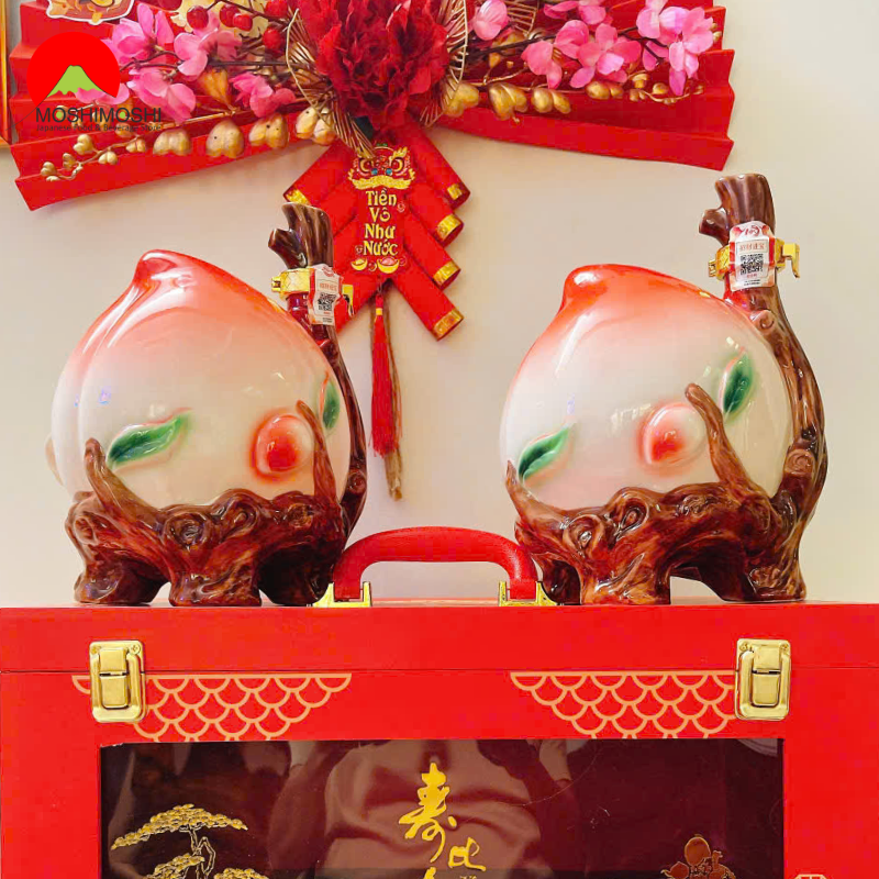  Cặp Rượu Mao Đài Trái Đào Tiên 