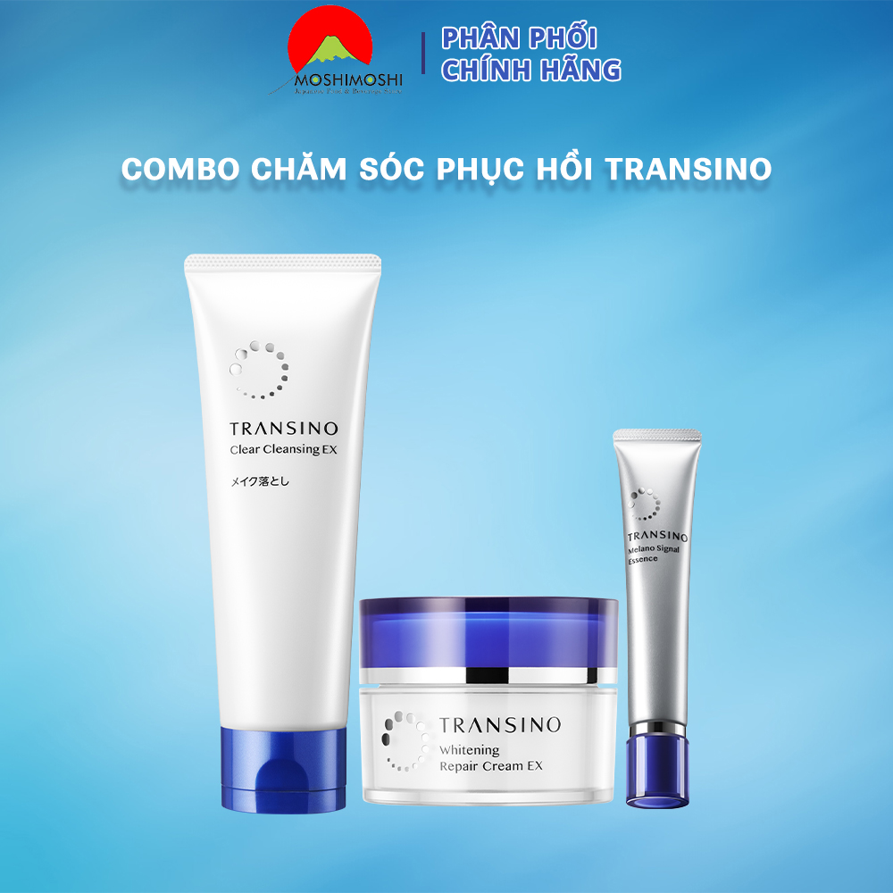 Combo Chăm Sóc Phục Hồi Da Nám TRANSINO Nhật Bản