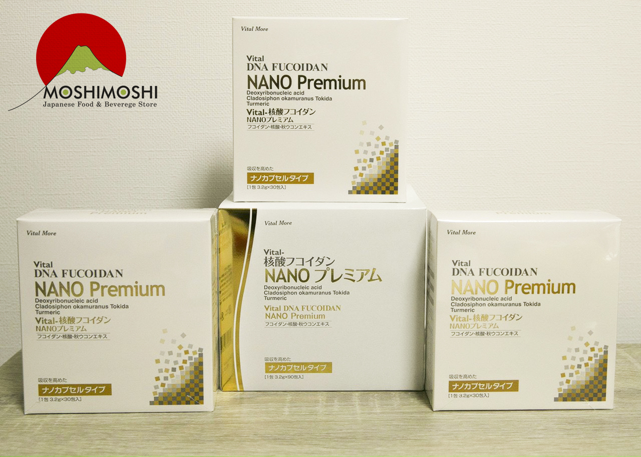 Vital DNA Fucoidan Nano Premium Nhật Bản