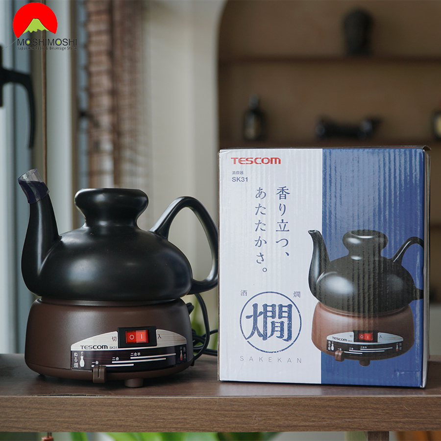 Uống rượu sake Kitaya Tokubetsu Junmaishu 1800ml nóng