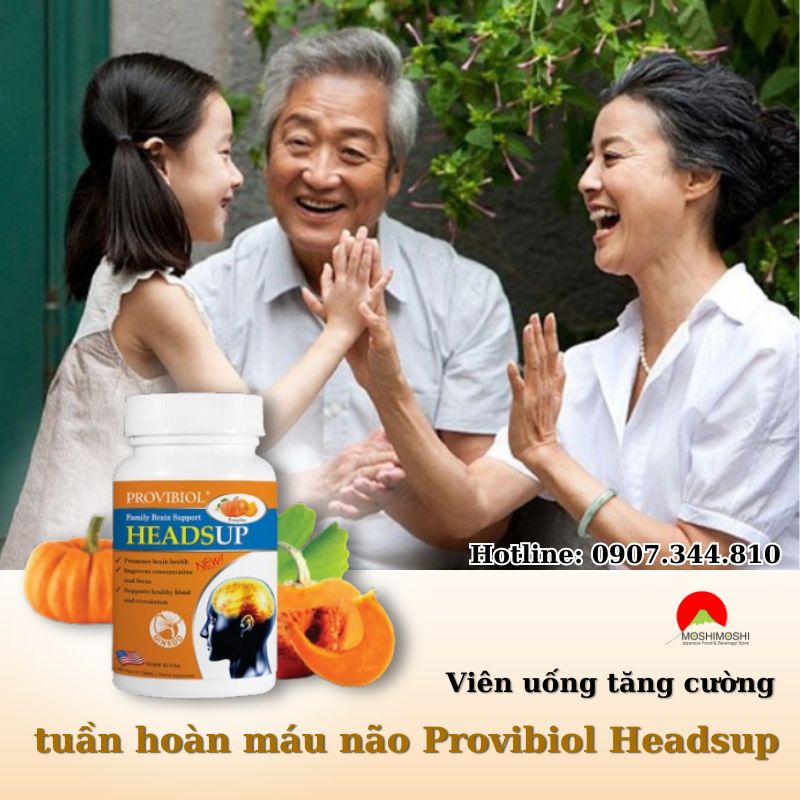 Mua Viên uống tăng cường tuần hoàn máu não Provibiol Headsup ở đâu?