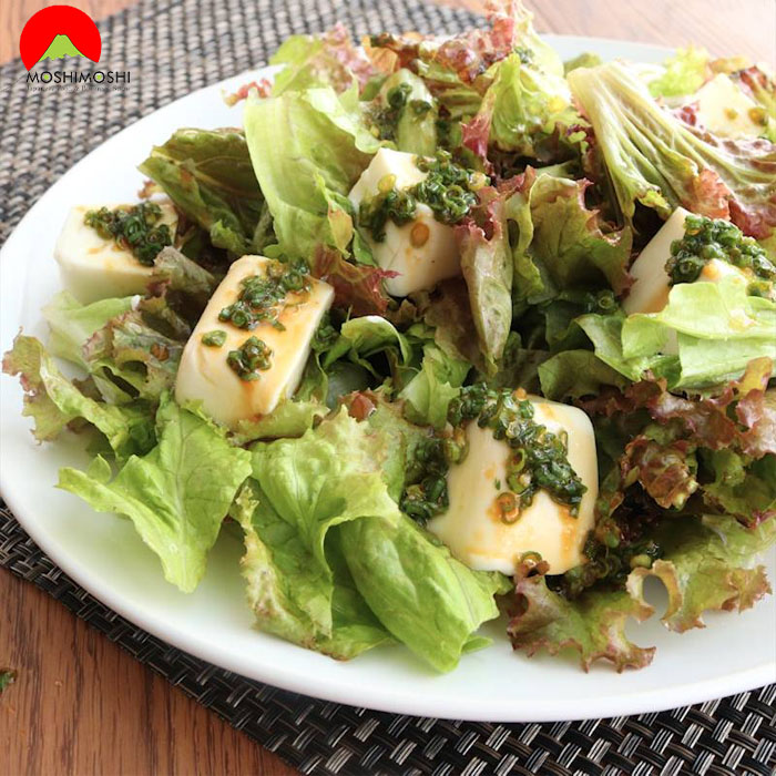 Đậu phụ Nhật Bản trộn salad