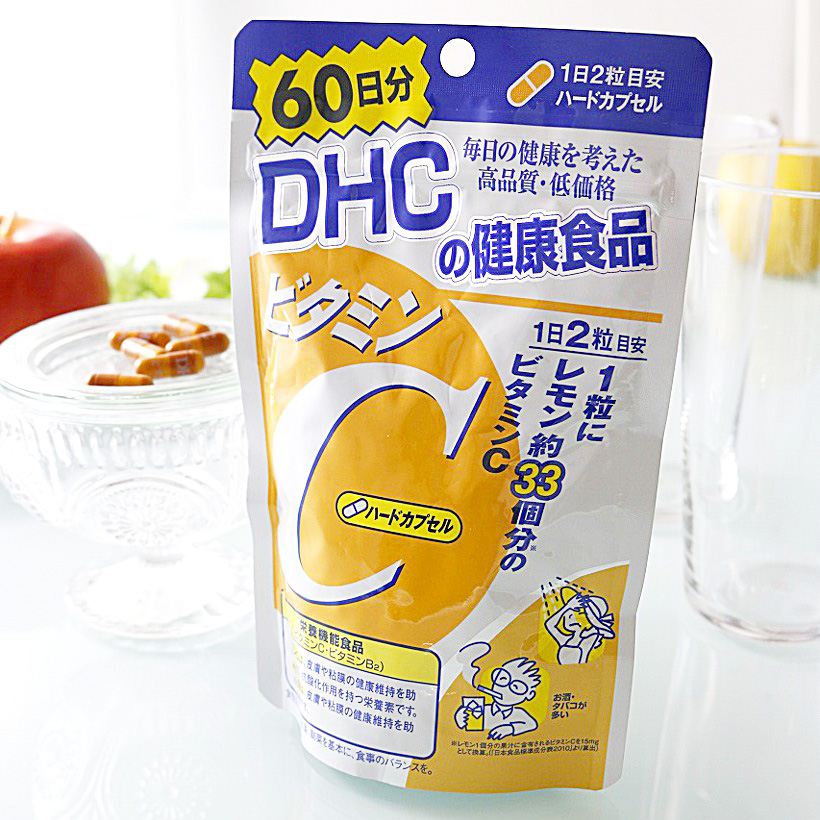 Viên uống bổ sung vitamin C DHC Nhật Bản 120 viên