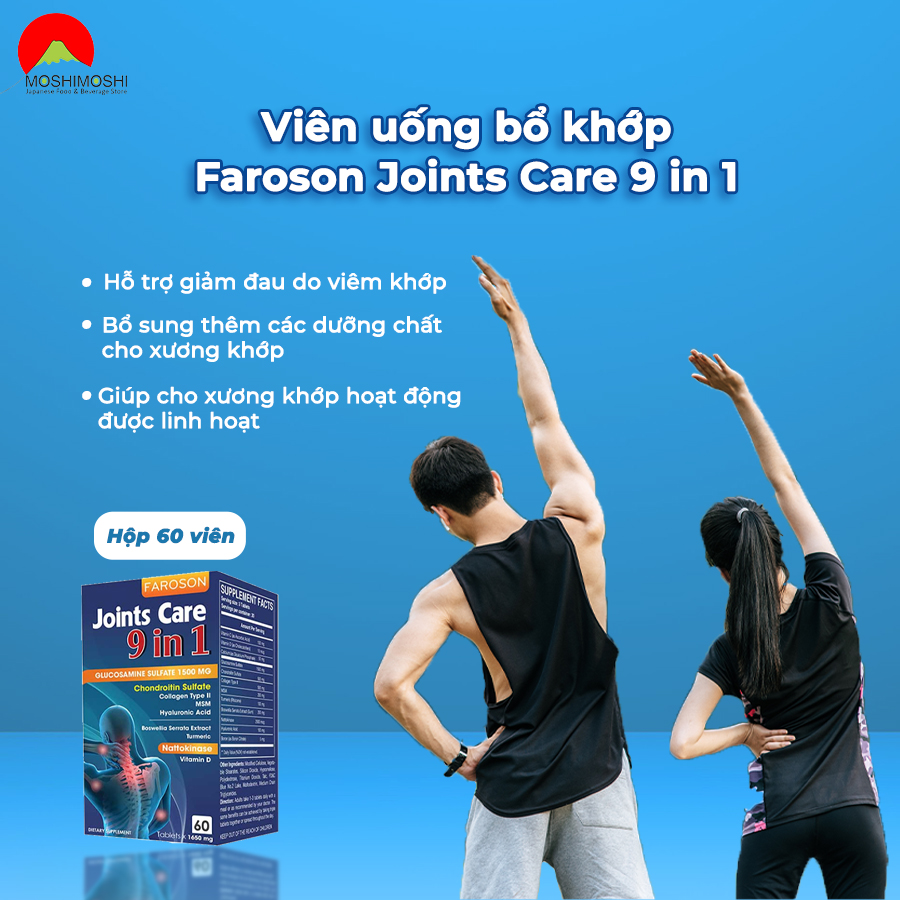 Uses of Faroson Joints Care 9 in 1 joint supplement pills