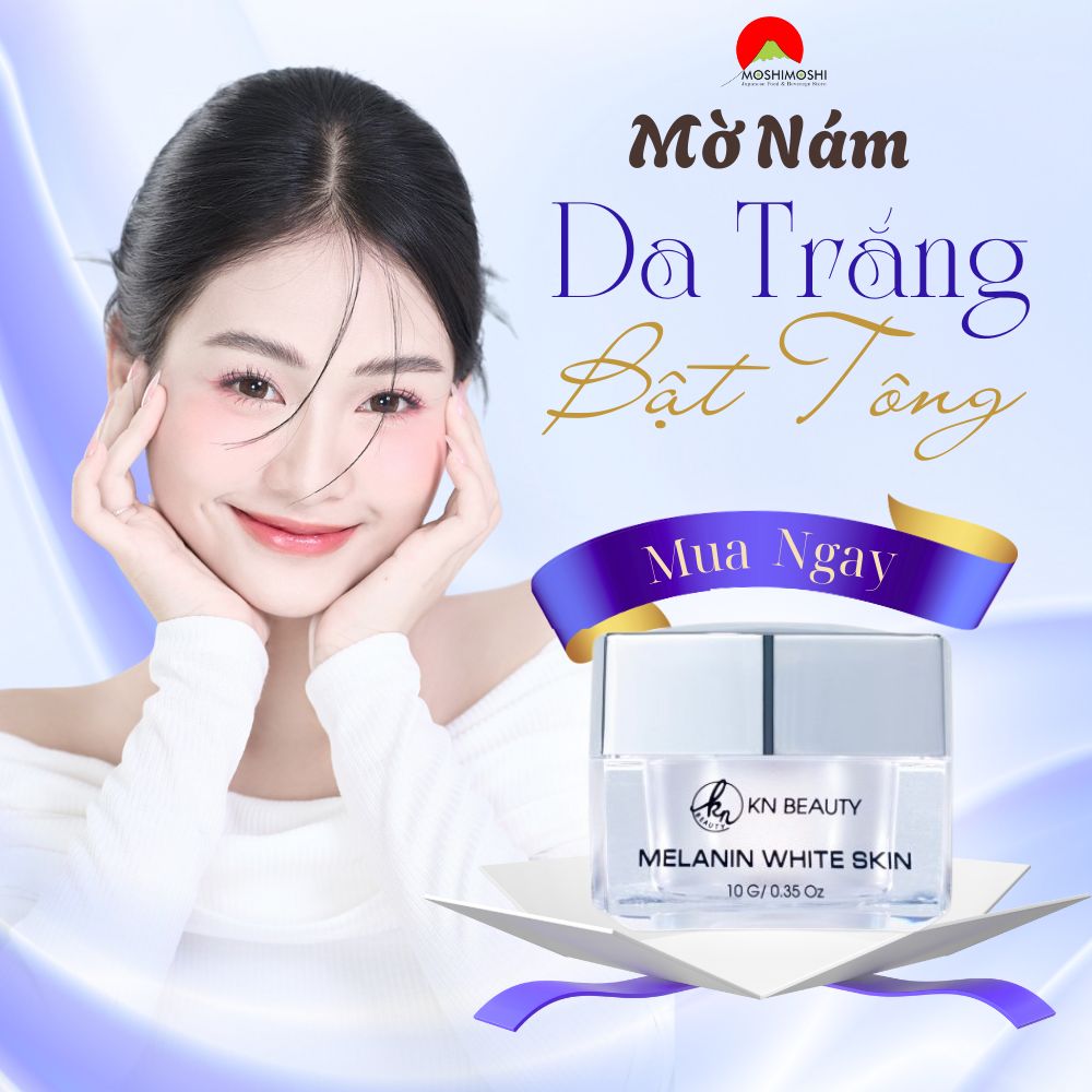 Kem Ngừa Nám Dưỡng Trắng KN Beauty Melanin White Skin 