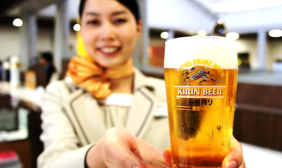 Bia Kirin bia biếu Tết