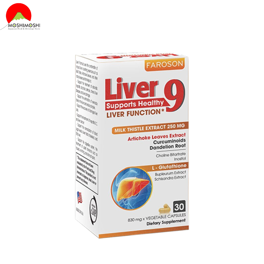 Viên uống bổ gan Faroson Liver 9 Mỹ