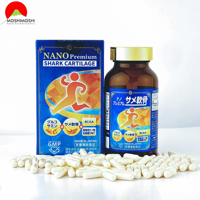 Viên uống hỗ trợ xương khớp Nano Premium Shark Cartilage 