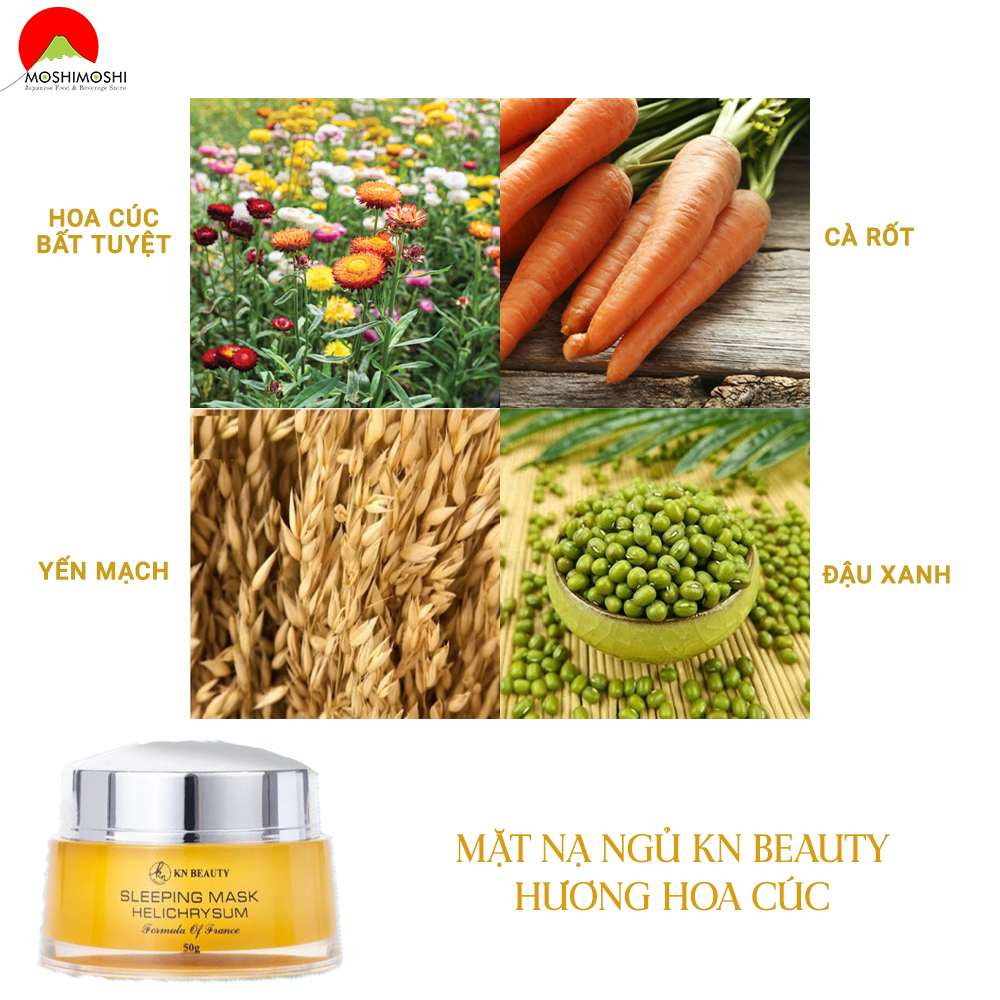 Thành Phần Có Trong Mặt Nạ Ngủ Dưỡng Da KN Beauty