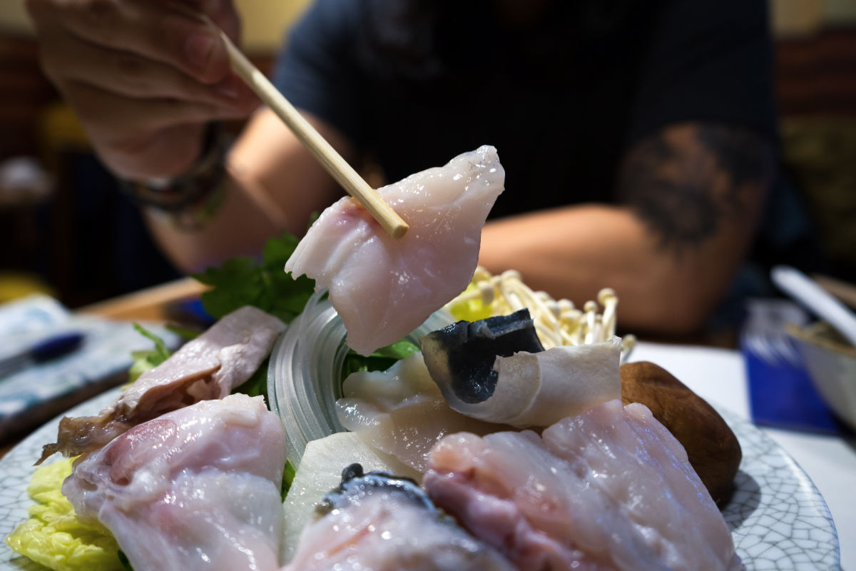 Danh sách các món ăn từ cá nóc Fugu.