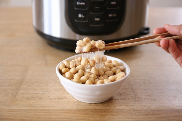 Làm Đậu tương lên men Natto cực đơn giản với Men Bacillus Natto