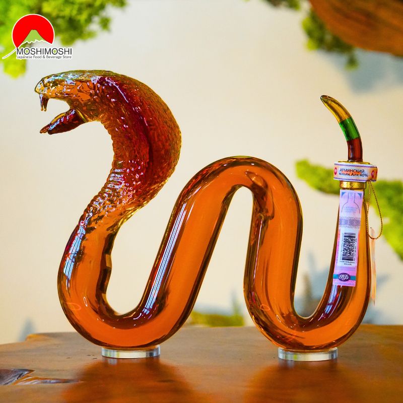 Rượu Con Rắn Nga Thủy Tinh Cognac Armenian Vali 2025