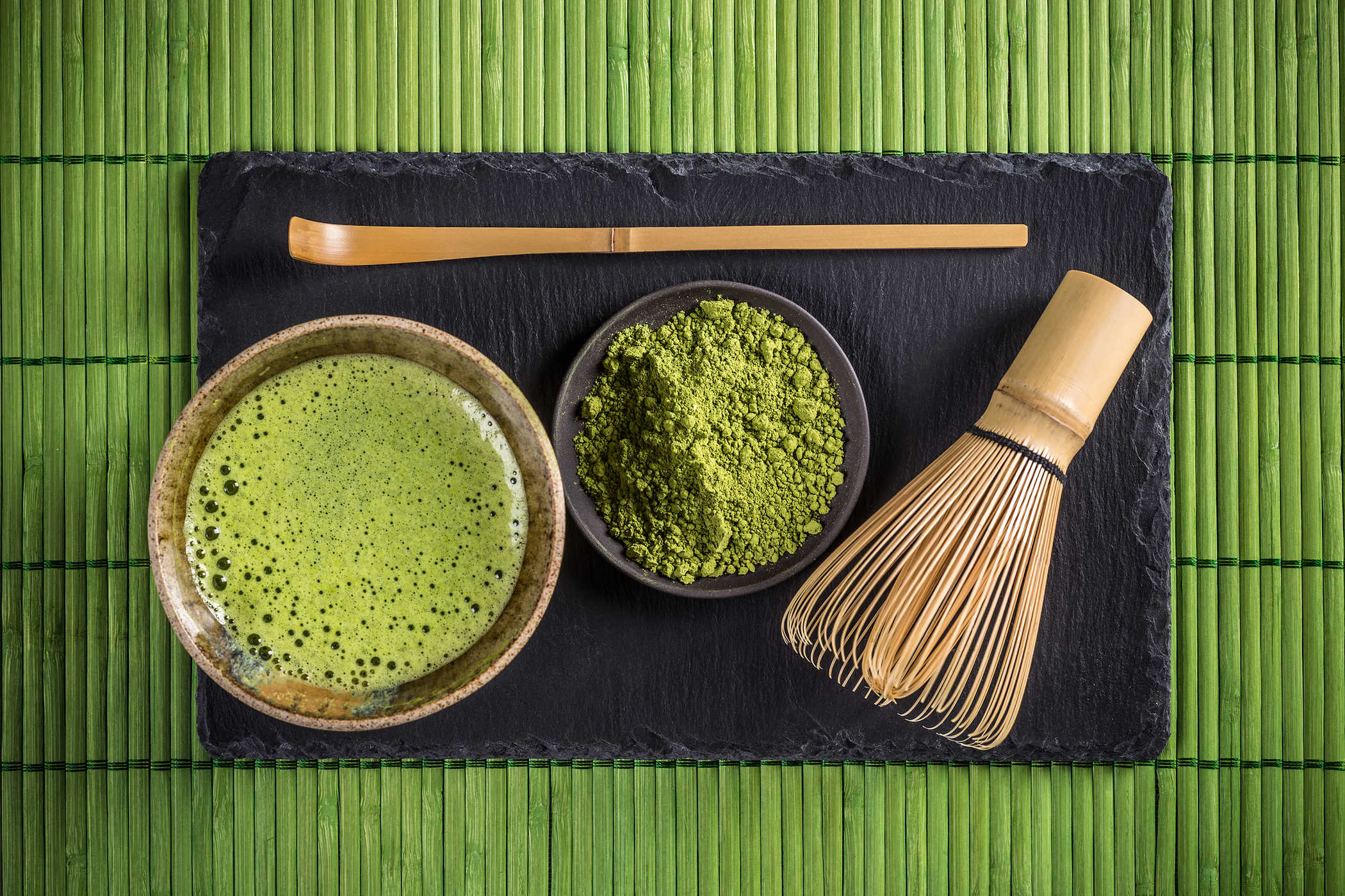 món ngon làm từ matcha trà xanh