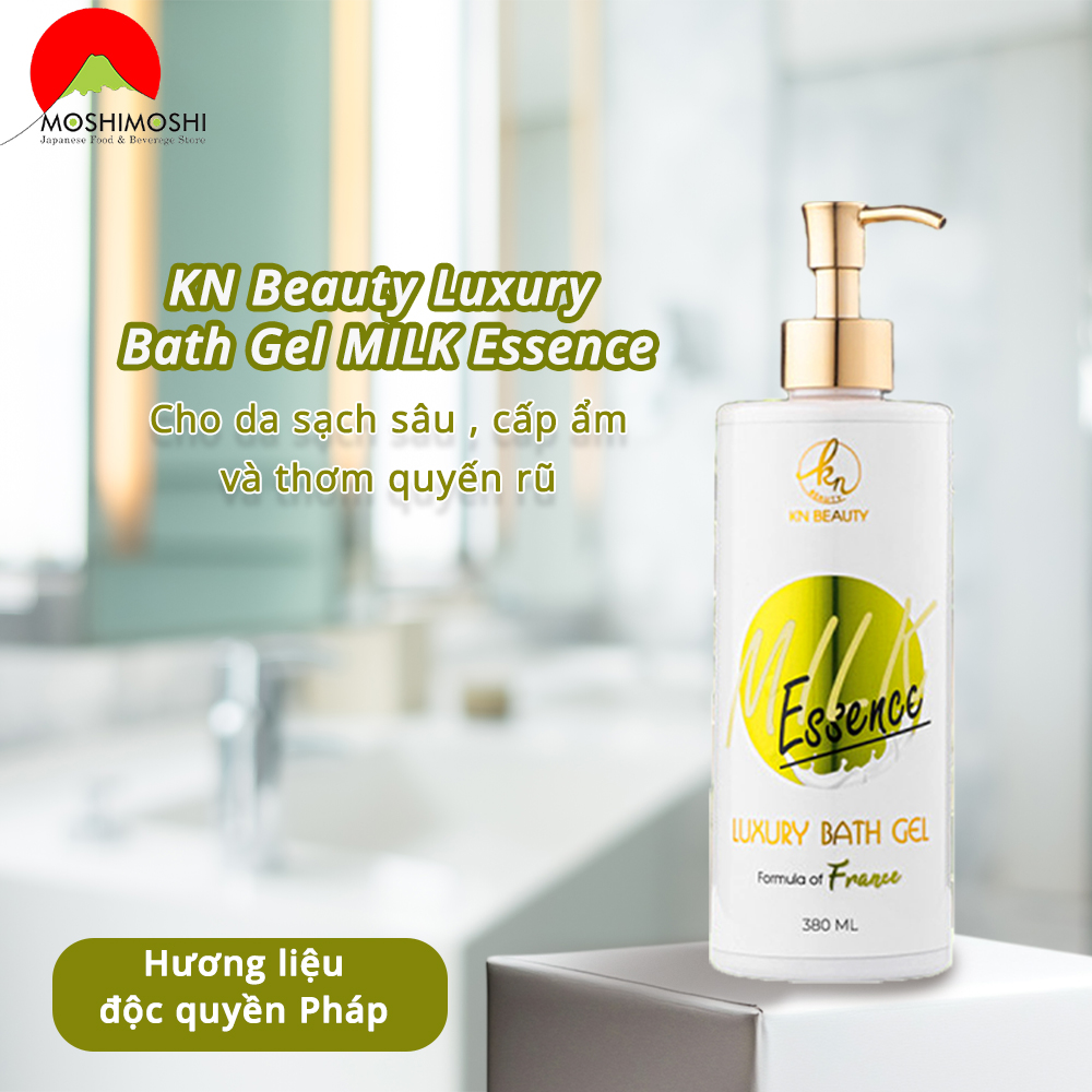 Công Dụng Sữa Tắm Tinh Chất Sữa & Dầu Ô Liu KN Beauty 
