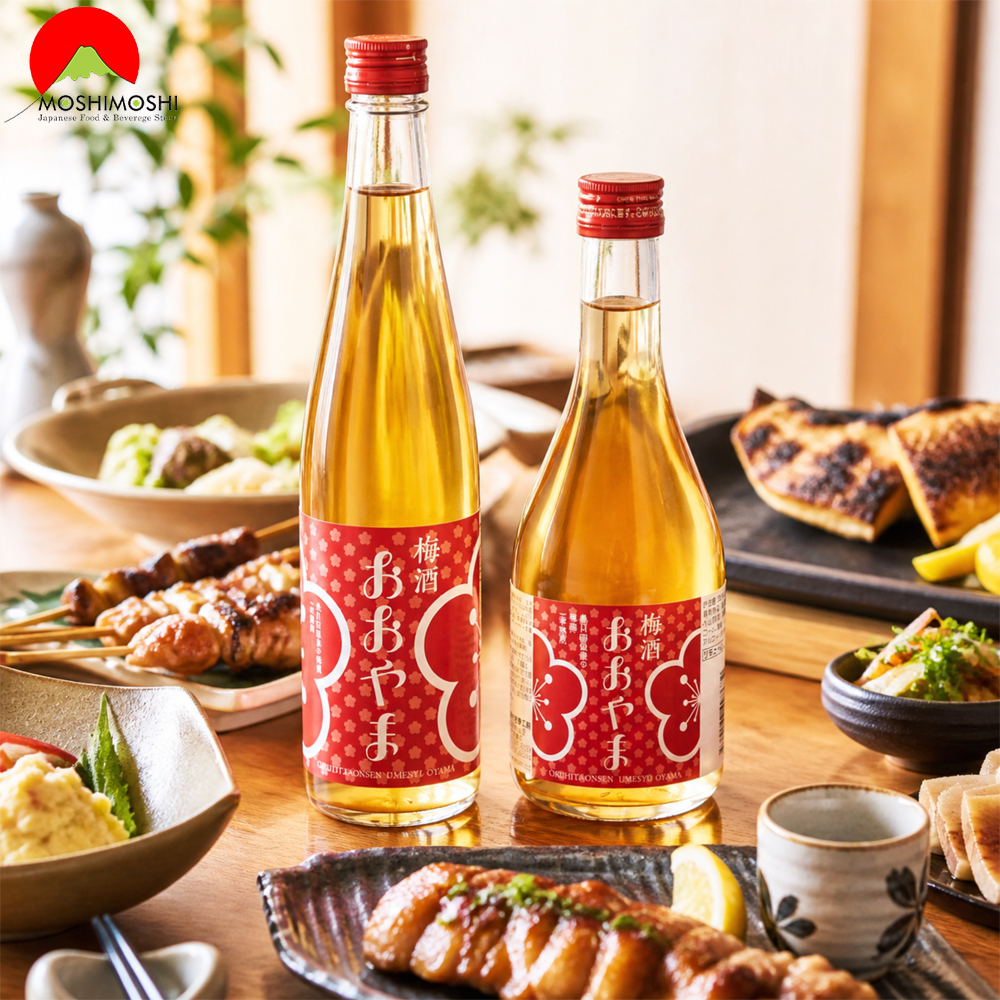Giới Thiệu Rượu Mơ Nhật Bản Oyama Umeshu 500ml
