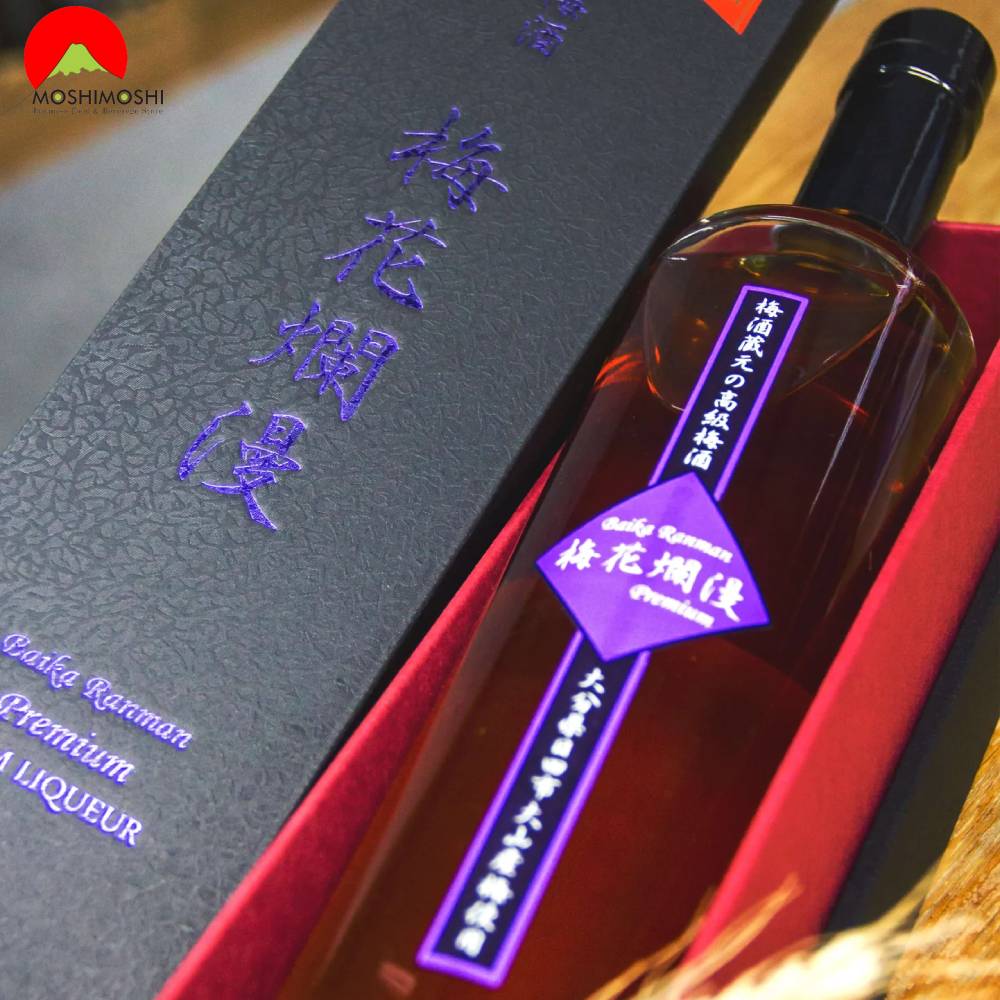 Rượu Mơ Oyama Baika Ranman Premium làm quà tặng
