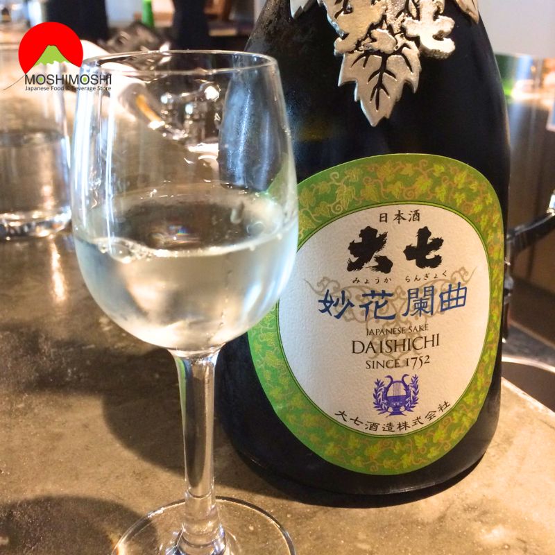 Cách thưởng thức Sake Daishichi Myoka Rangyoku