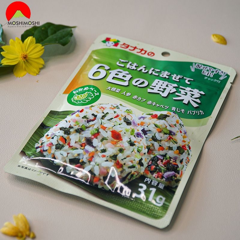 Hướng dẫn sử dụng gia vị rắc cơm rau củ 6 màu